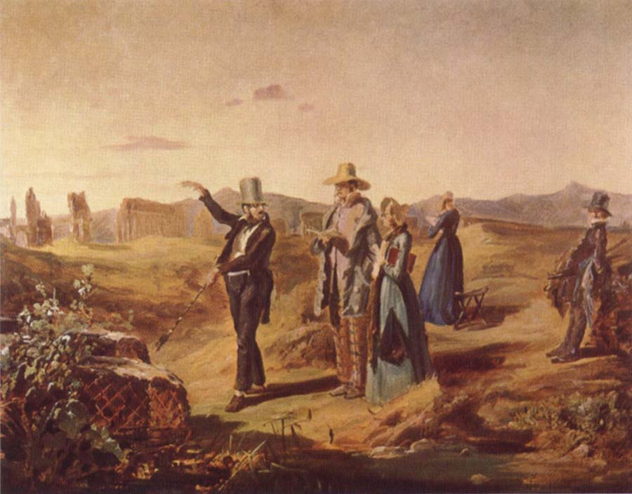 English Tourists in the Roman Campagna